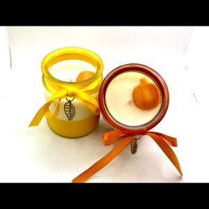 FALL PUMPKIN PIE SPICE SCENTED HANDMADE SOY CANDLE